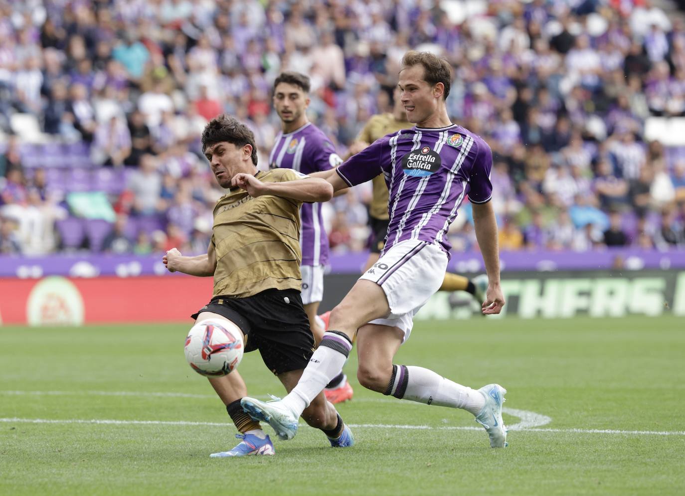 El empate en Zorrilla ante la Real Sociedad, en imágenes