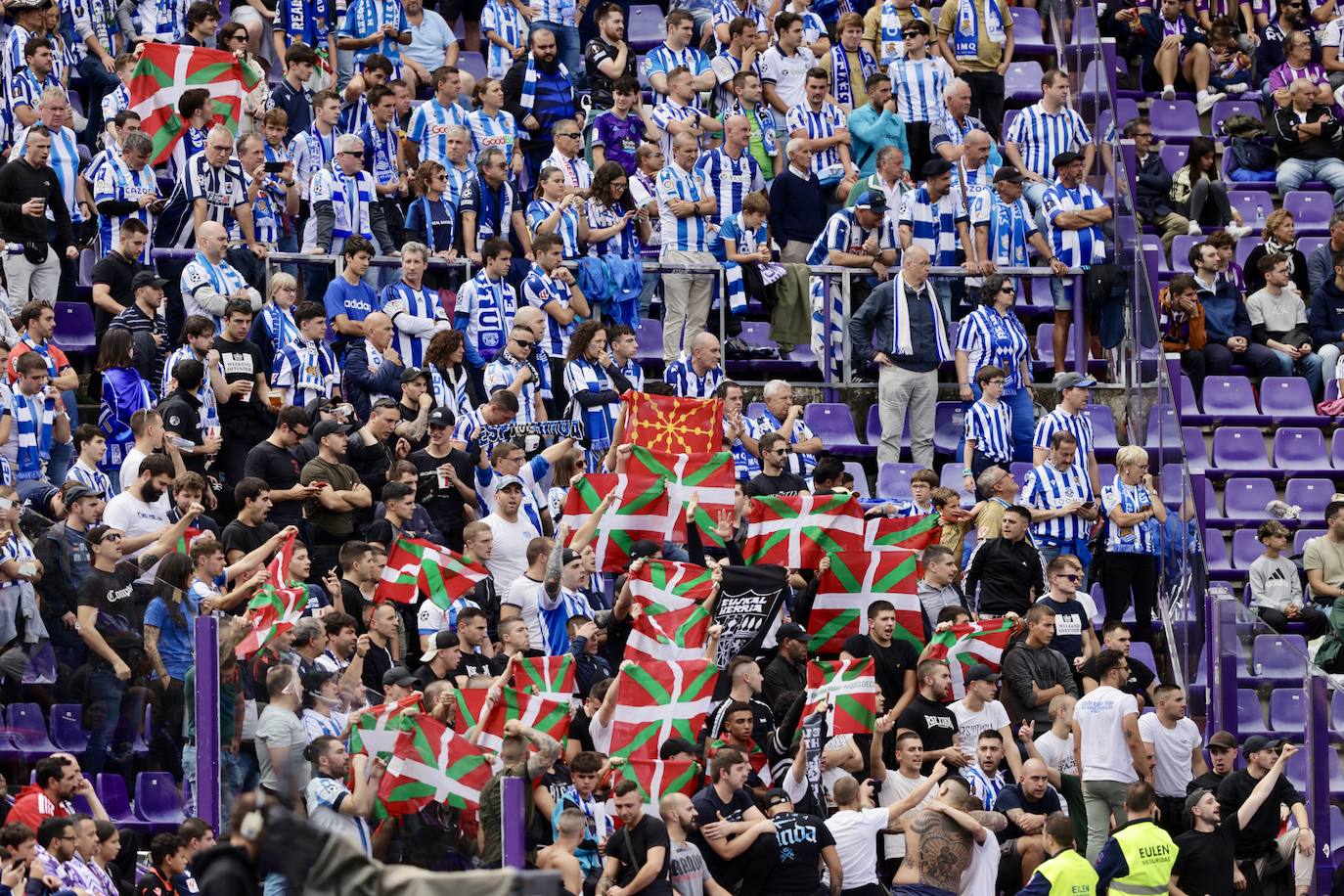 El empate en Zorrilla ante la Real Sociedad, en imágenes