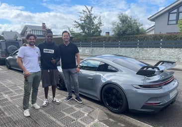 El sello vallisoletano del nuevo Porsche de Nico Williams