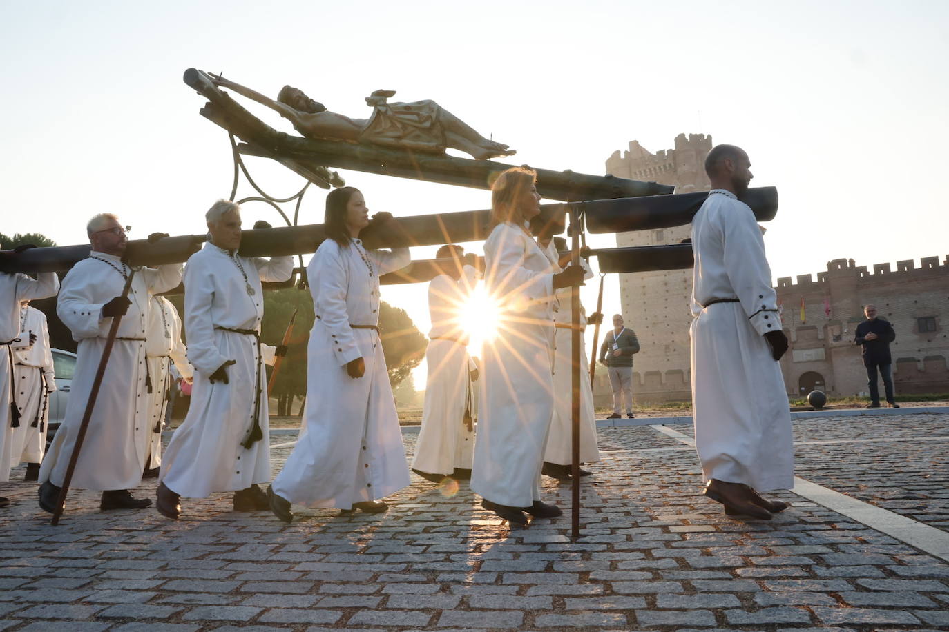 Imágenes de la procesión del Sacrificio en Medina del Campo