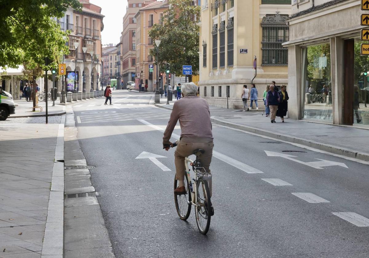 Imágenes de la capital vallisoletana en el Día sin Coche