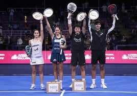 Las finales del Premier Pádel Valladolid, en imágenes
