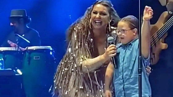 Niña Pastori y su amistad con Lola, la niña con síndrome de Down