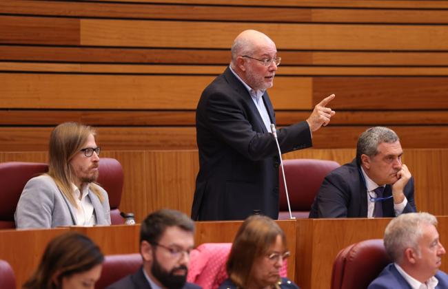 Francisco Igea, durante su intervención.