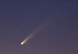 El cometa ya es visible desde Canarias.