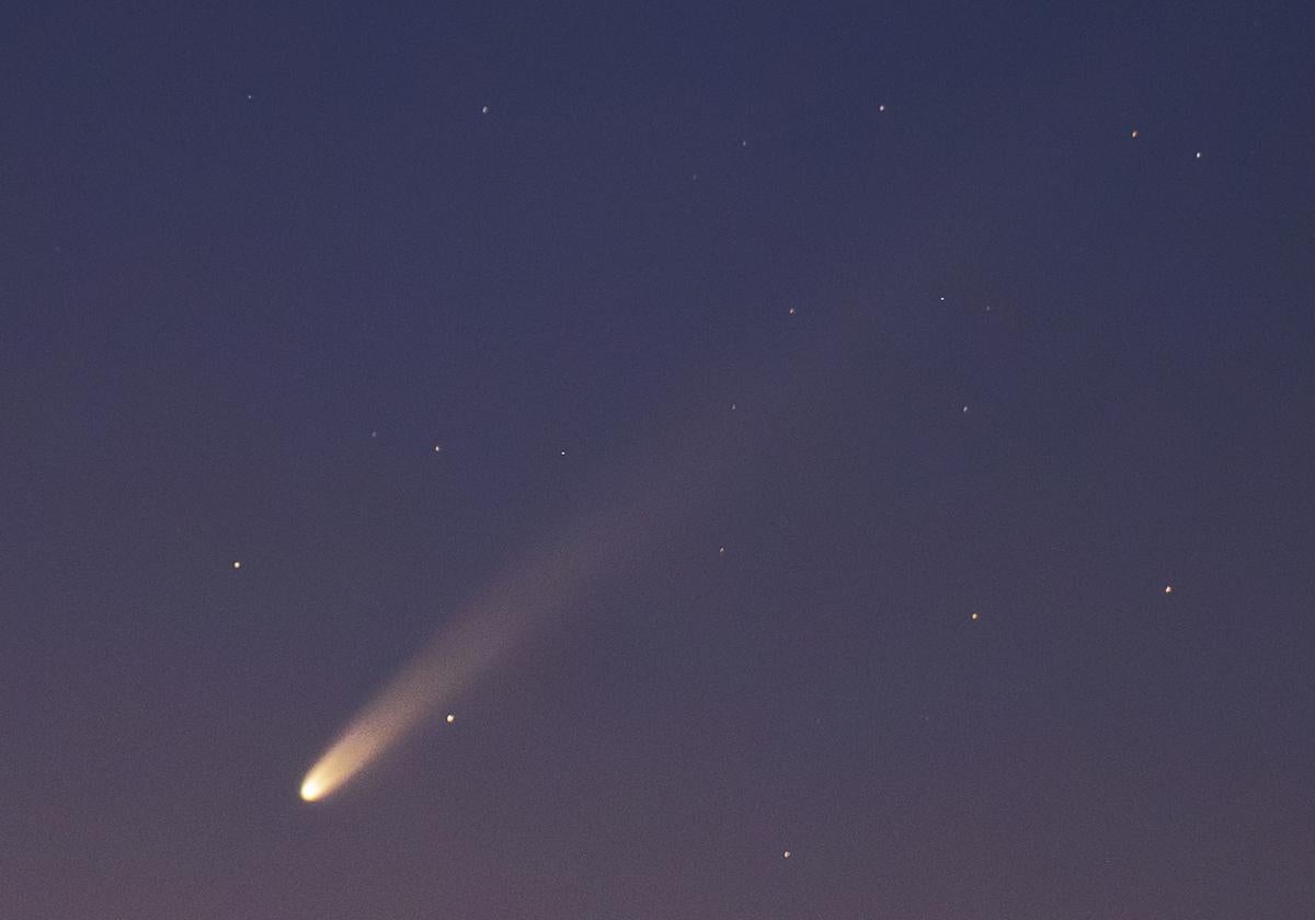 El cometa ya es visible desde Canarias.