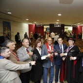 Ceremonia de hermanamiento entre el vino de la Ribera y un referente de la gastronomía mundial