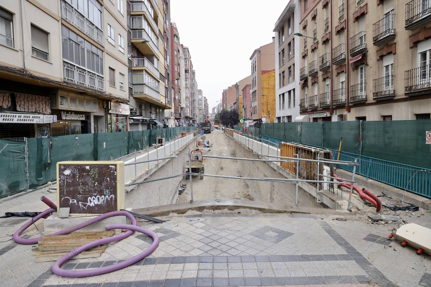 Así continúa la ampliación del túnel de Labradores