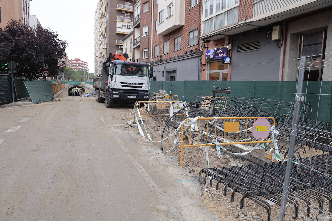 Así continúa la ampliación del túnel de Labradores