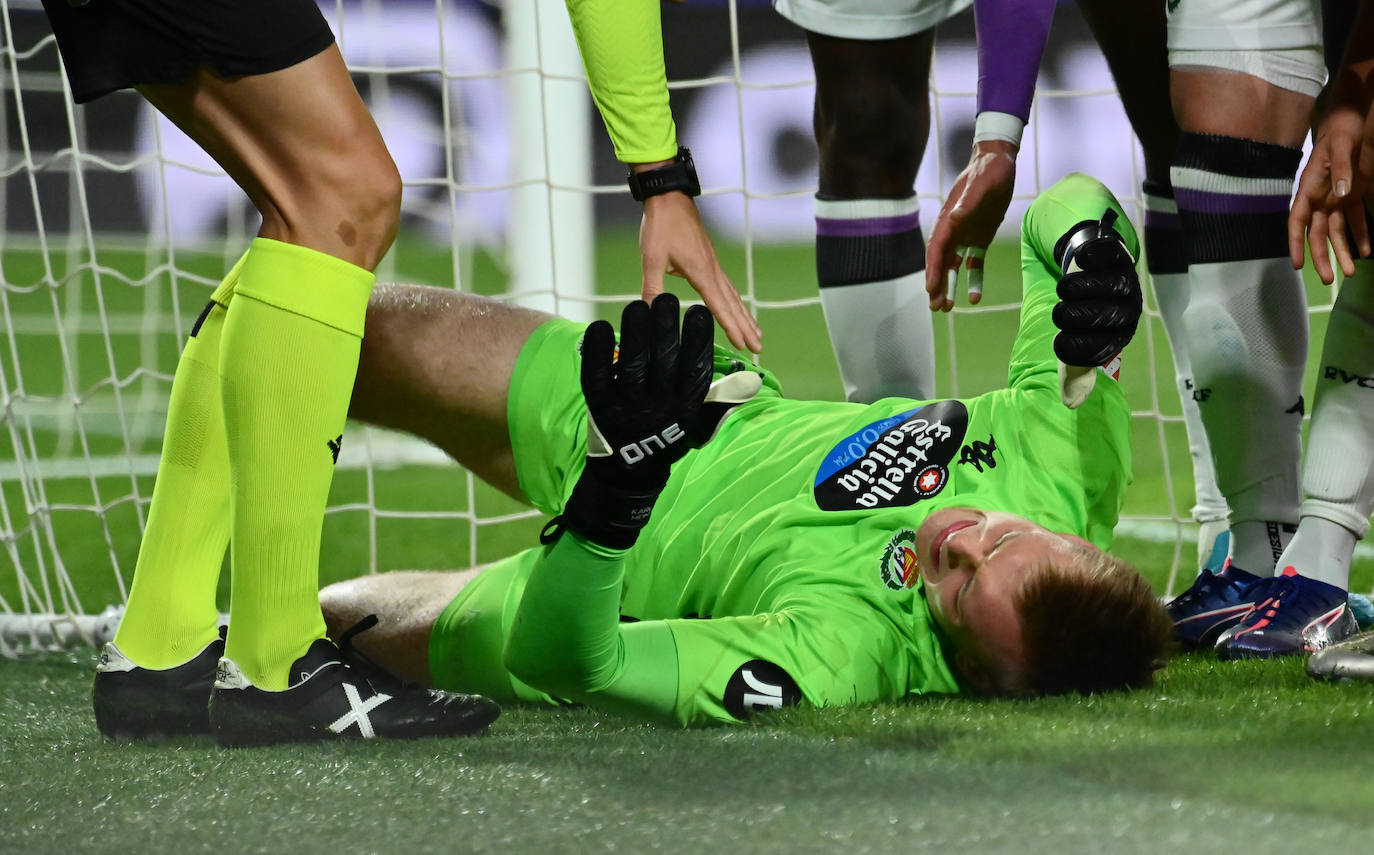 La derrota en casa del Real Valladolid frente al Mallorca, en imágenes