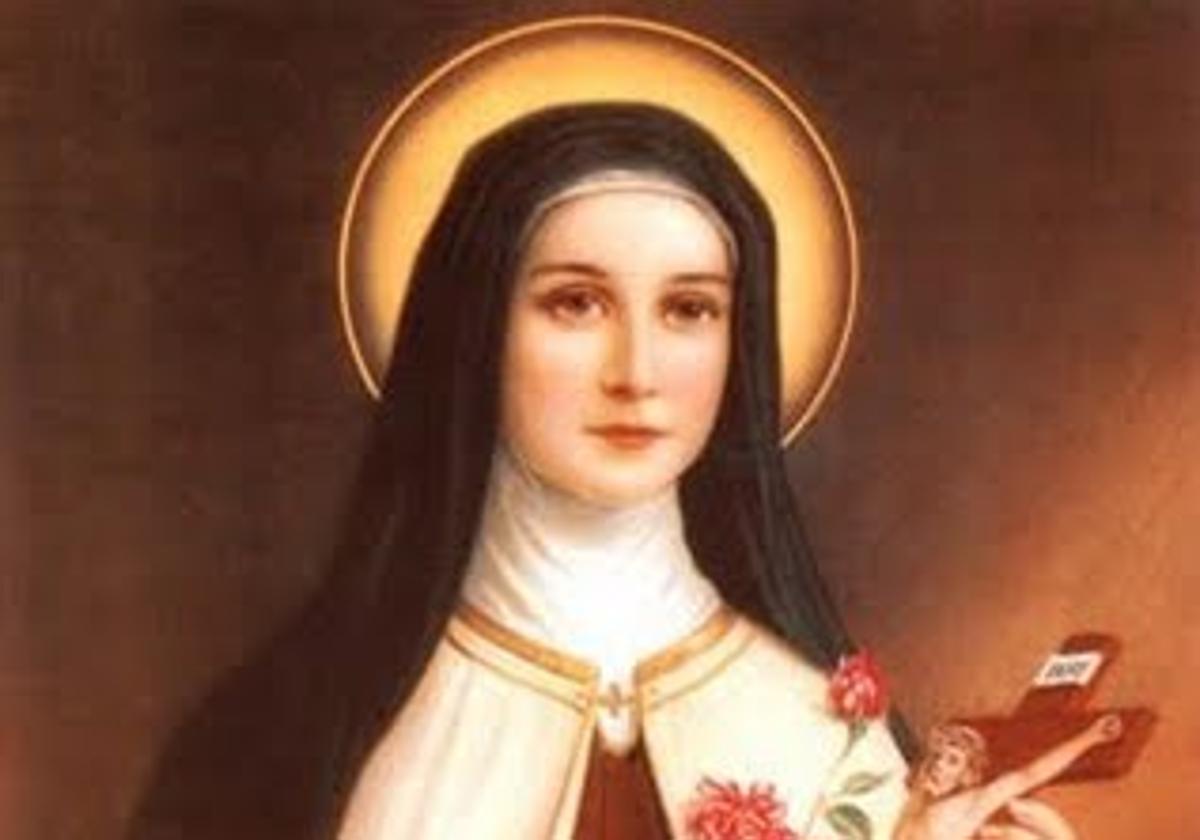 Santa Teresa del Niño Jesús.