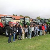 Tractores y aperos de última generación para los alumnos de FP