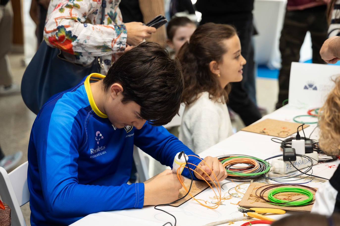 Talleres artesanales en la sede de las Cortes de Castilla y León