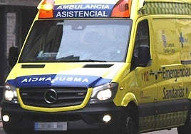 Imagen de archivo de una ambulancia.