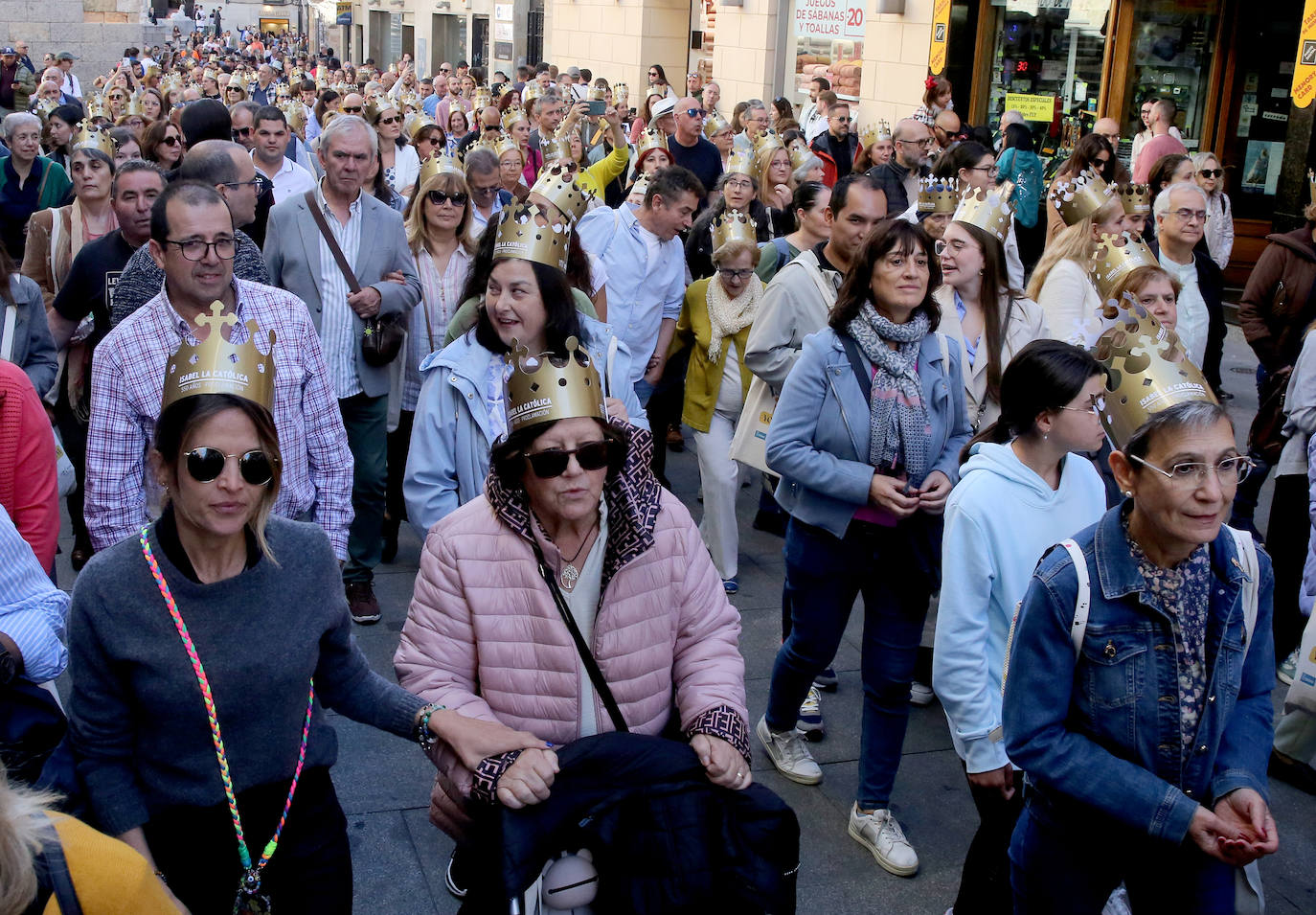 El encuentro de Isabeles, en imágenes