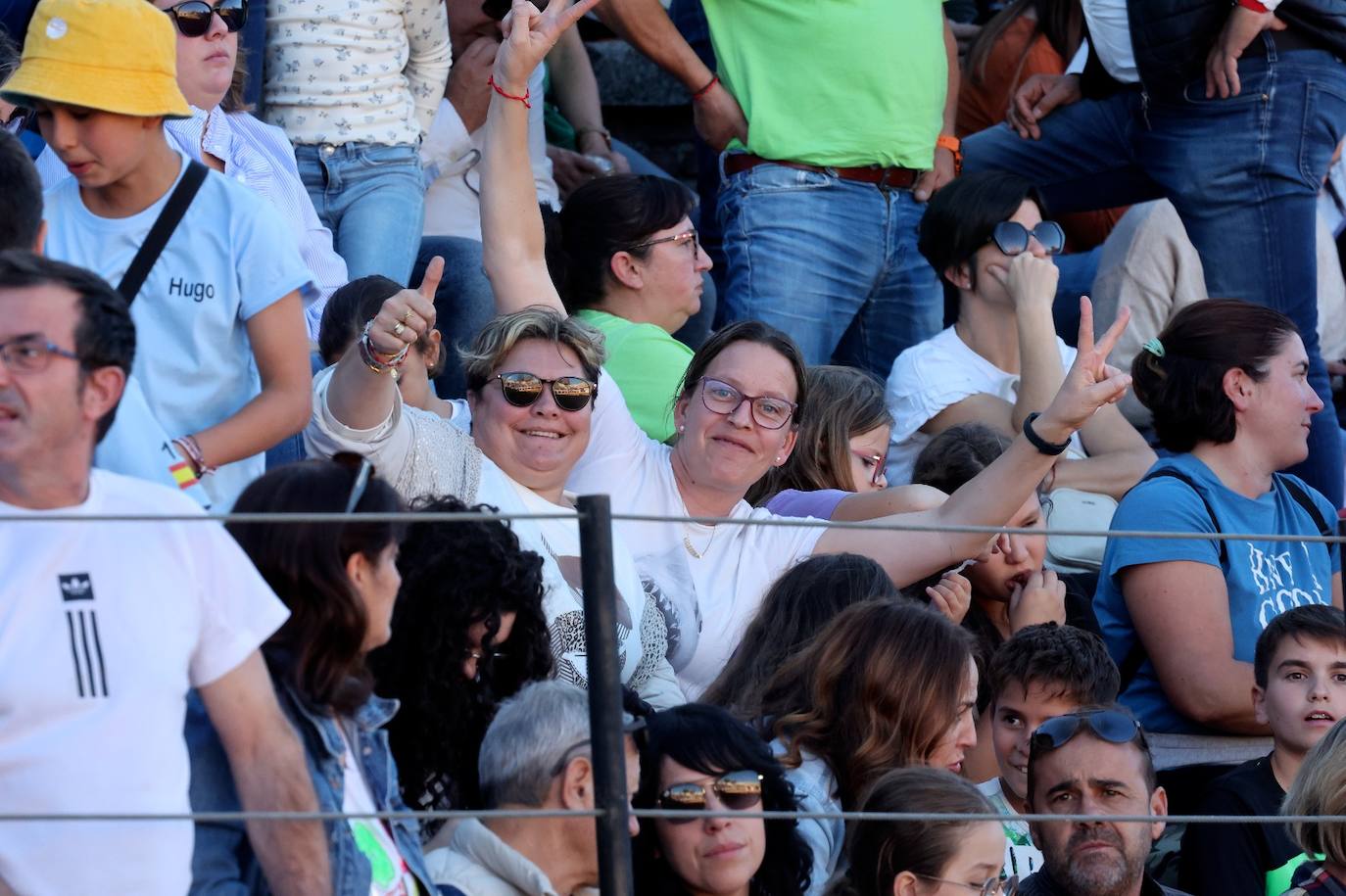 Las fotos más vibrantes del concurso de cortes del Olmedo