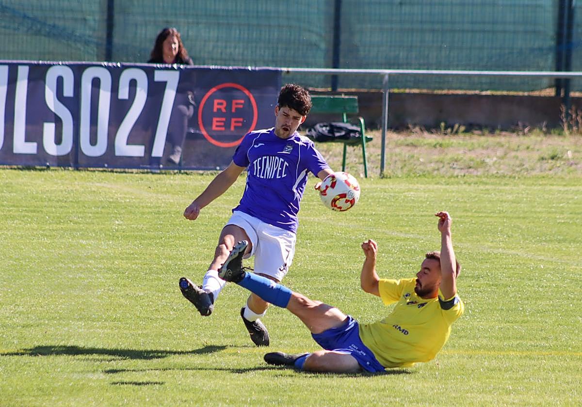 El Becerril salva un punto a última hora en La Caldera de Mansilla