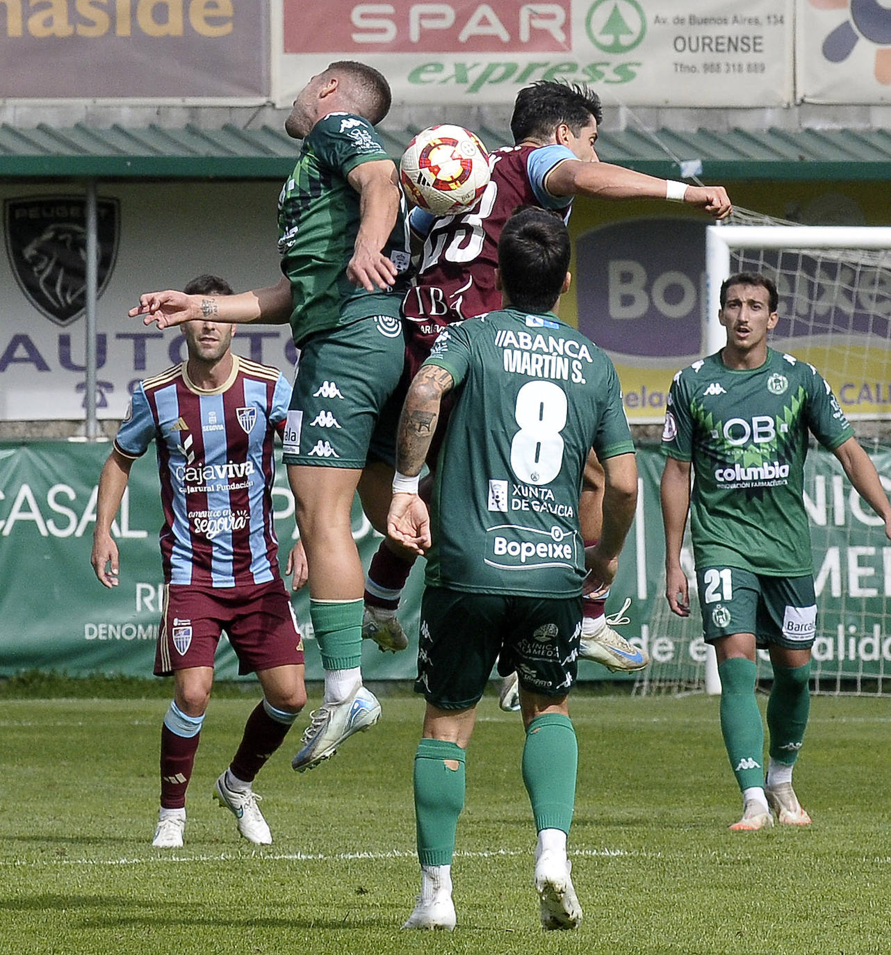 La derrota de la Sego ante el Arenteiro, en imágenes