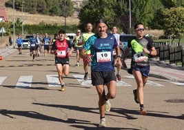 Carrera entre cerros en Magaz.