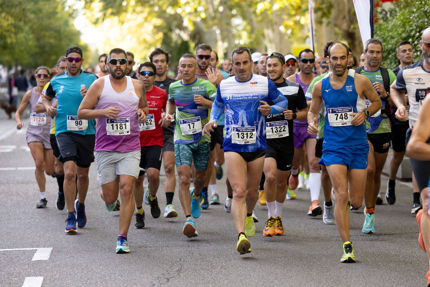 Las fotos más espectaculares de la Media Maratón de Valladolid