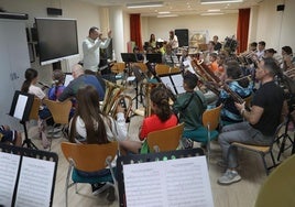 Banda de enseñanzas elementales del Conservatorio de Palencia