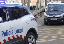 Imagen de archivo de Policía Local y Nacional de Palencia.