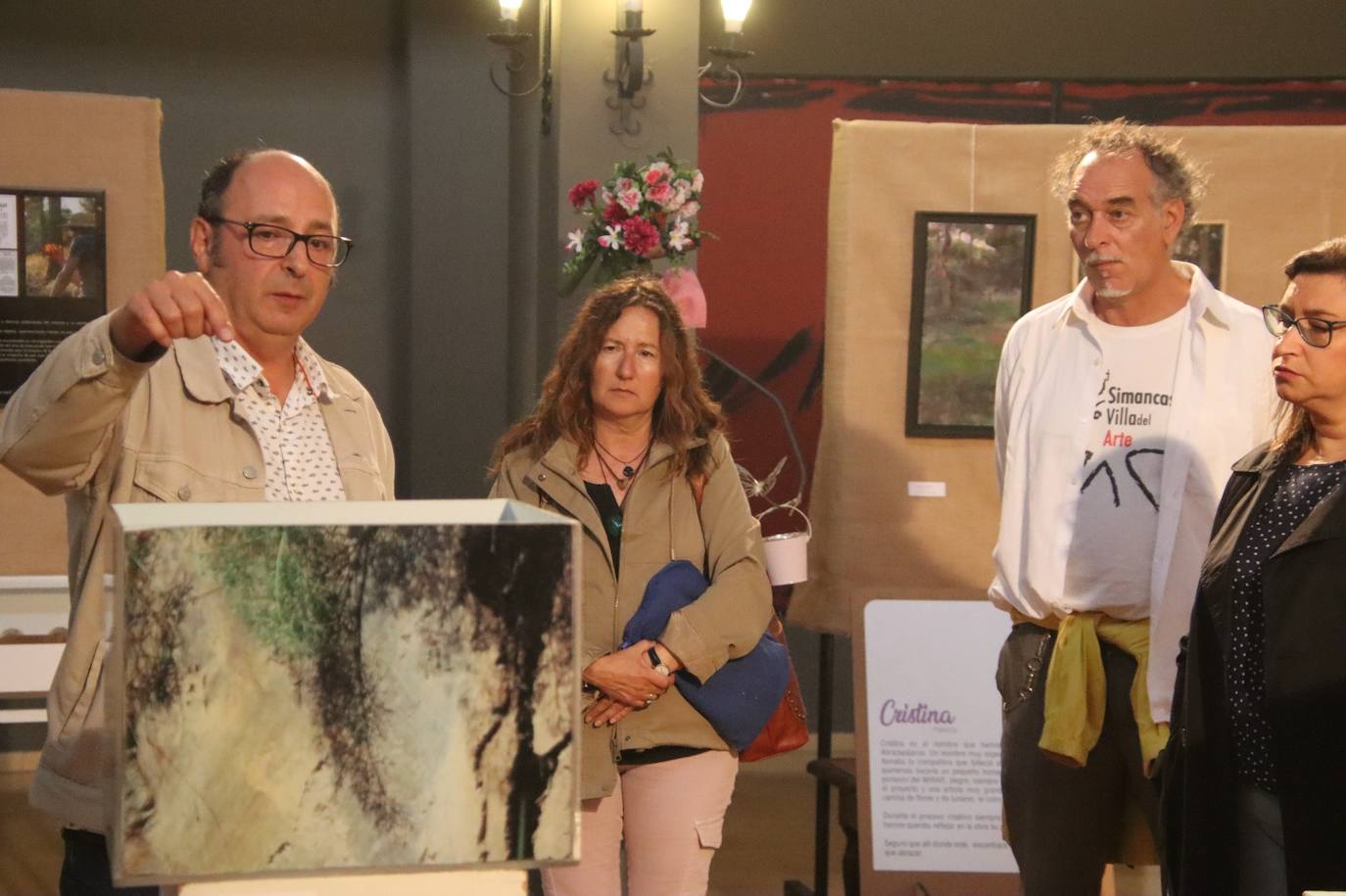 La exposición &#039;Creatividad sostenible&#039; en Medina de Rioseco, en imágenes