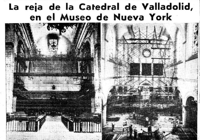 Publicación en el Norte de Castilla, el 24 de octubre de 1957.