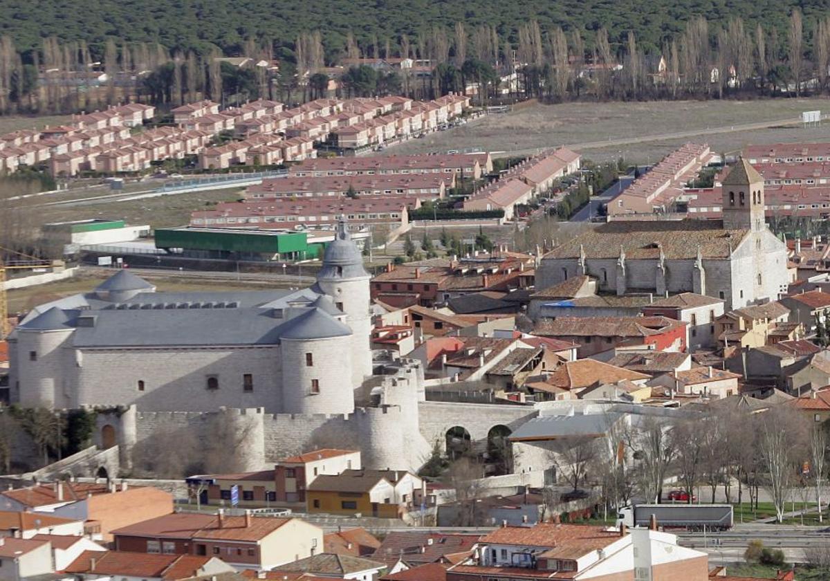 Panorámica de Simancas, la localidad más rica de Valladolid y de Castilla y León.