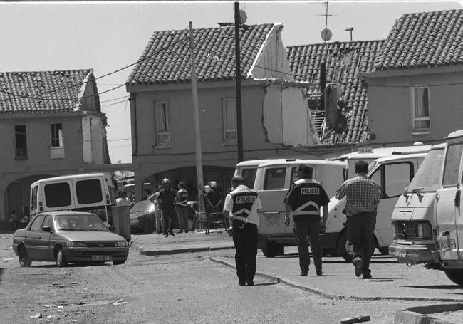 Redada contra el clan de los Monchines en 1998 en el poblado de La Esperanza.