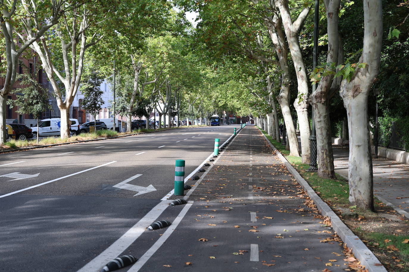 Un recorrido en imágenes por el Paseo de Filipinos de Valladolid