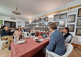 La conferencia celebrada en Valverde de Campos.