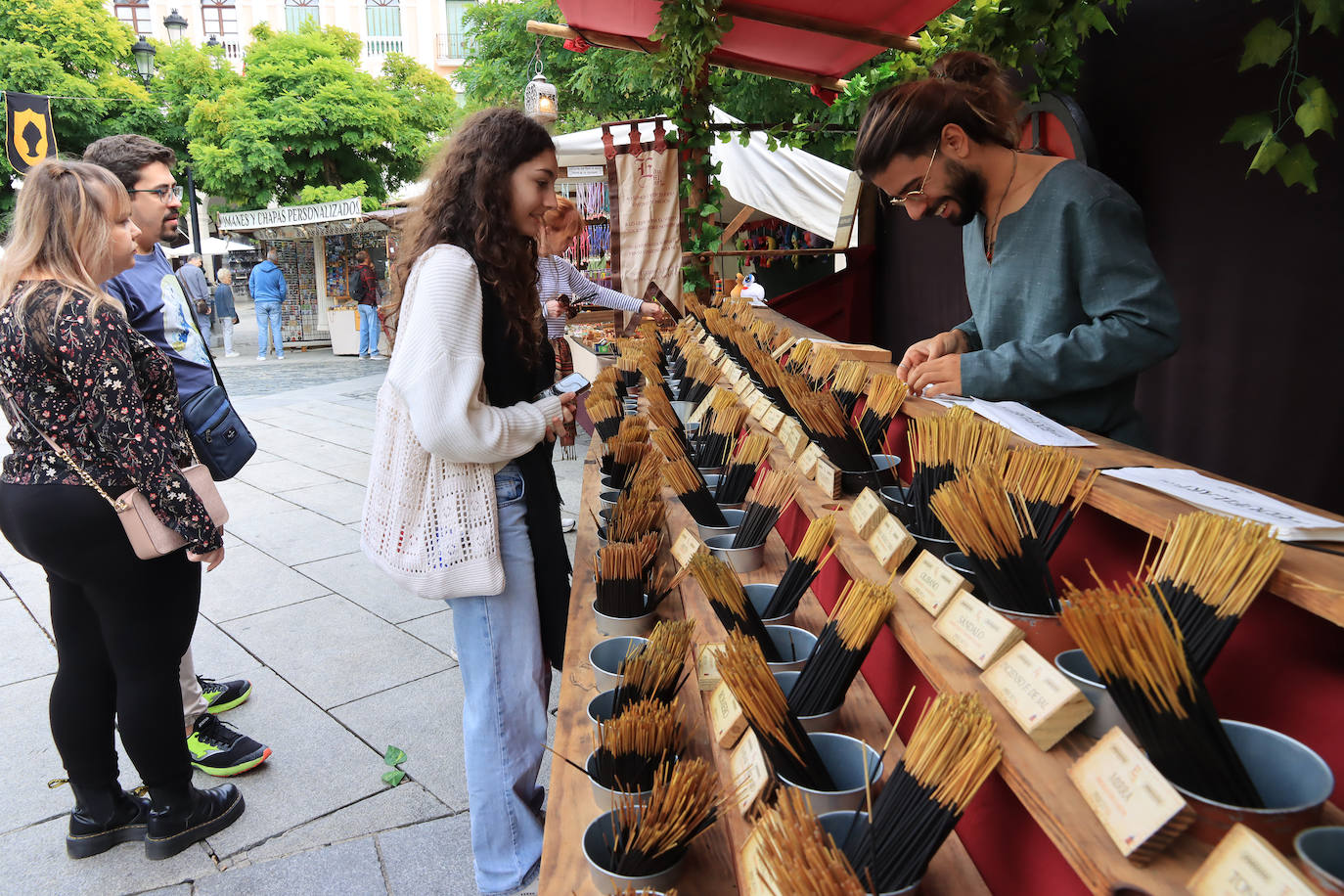 El mercado medieval, en imágenes