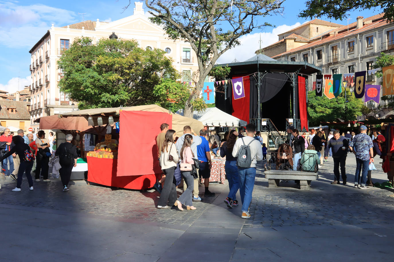 El mercado medieval, en imágenes