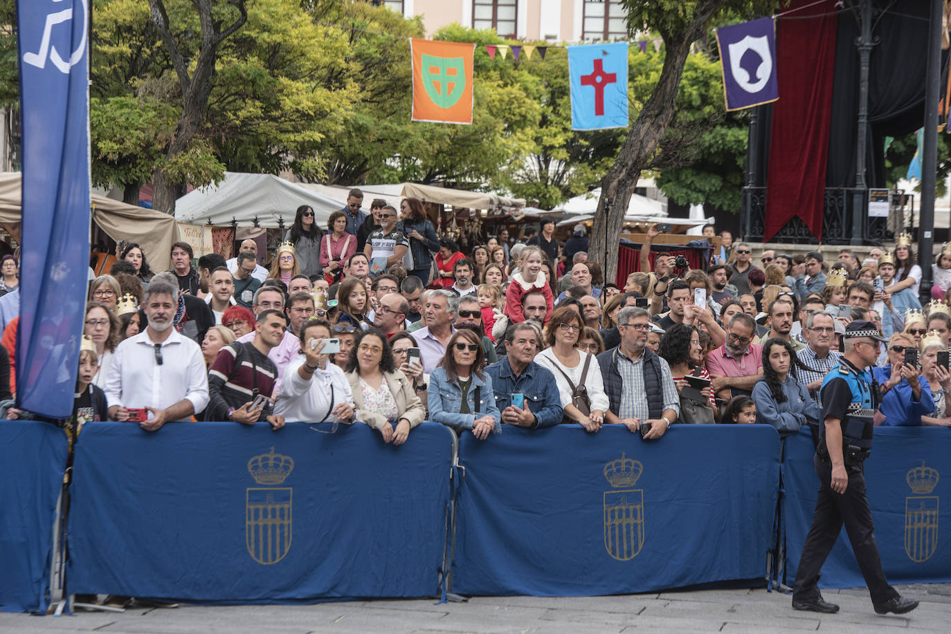 El desfile de Isabel la Católica, en imágenes