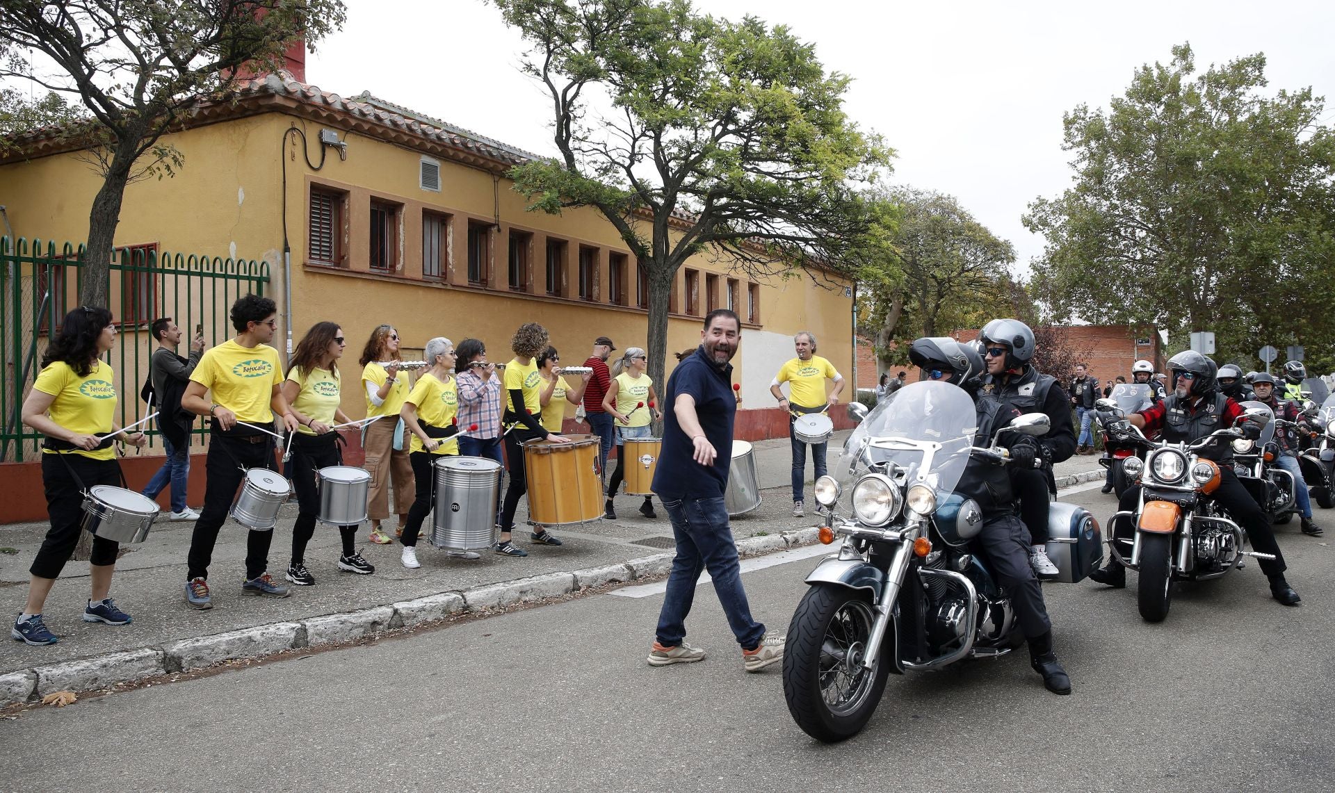 Marcha motera para visibilizar el ELA en Valladolid