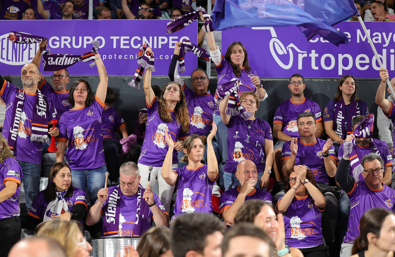 Búscate en las gradas del Pabellón animando al Palencia Baloncesto