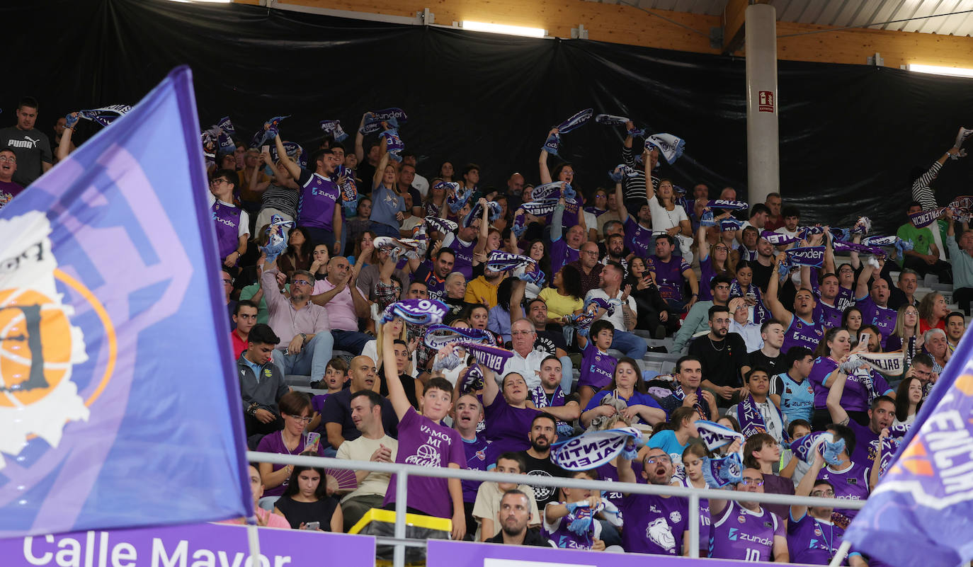 Búscate en las gradas del Pabellón animando al Palencia Baloncesto