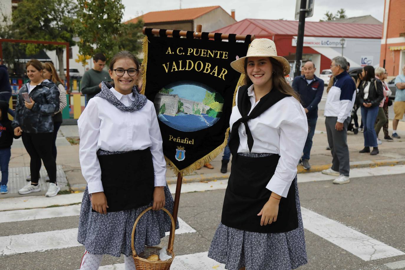 Las imágenes del pisado de la uva en Peñafiel