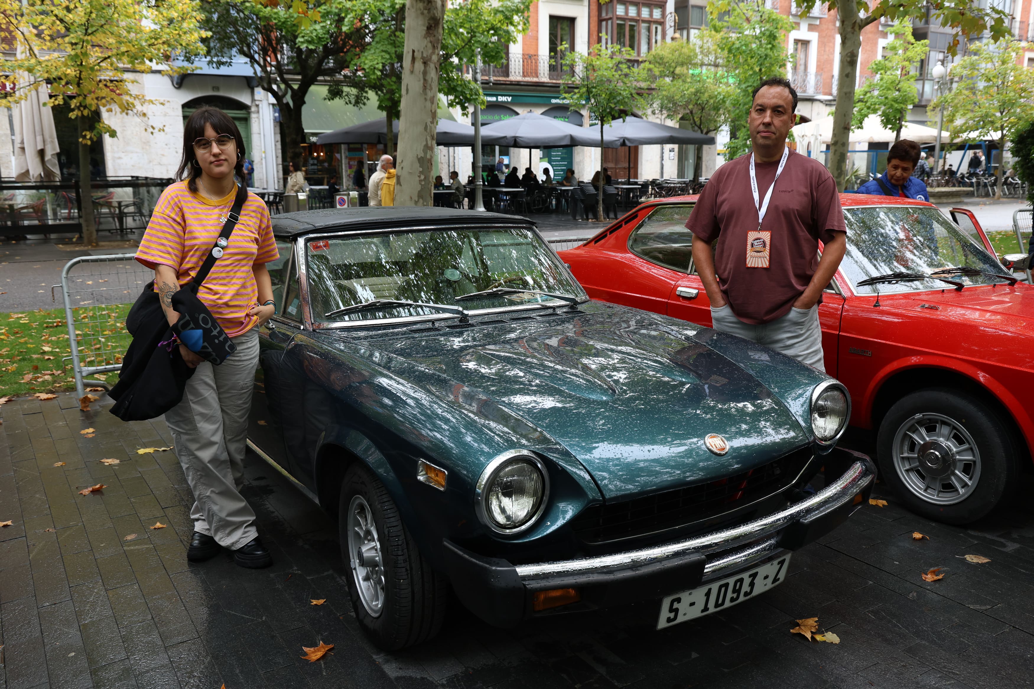 Roberto Fariñas y su hija fueron los visitantes más lejanos: llegaron desde Santurce, en Vizcaya, para participar en esta cita.