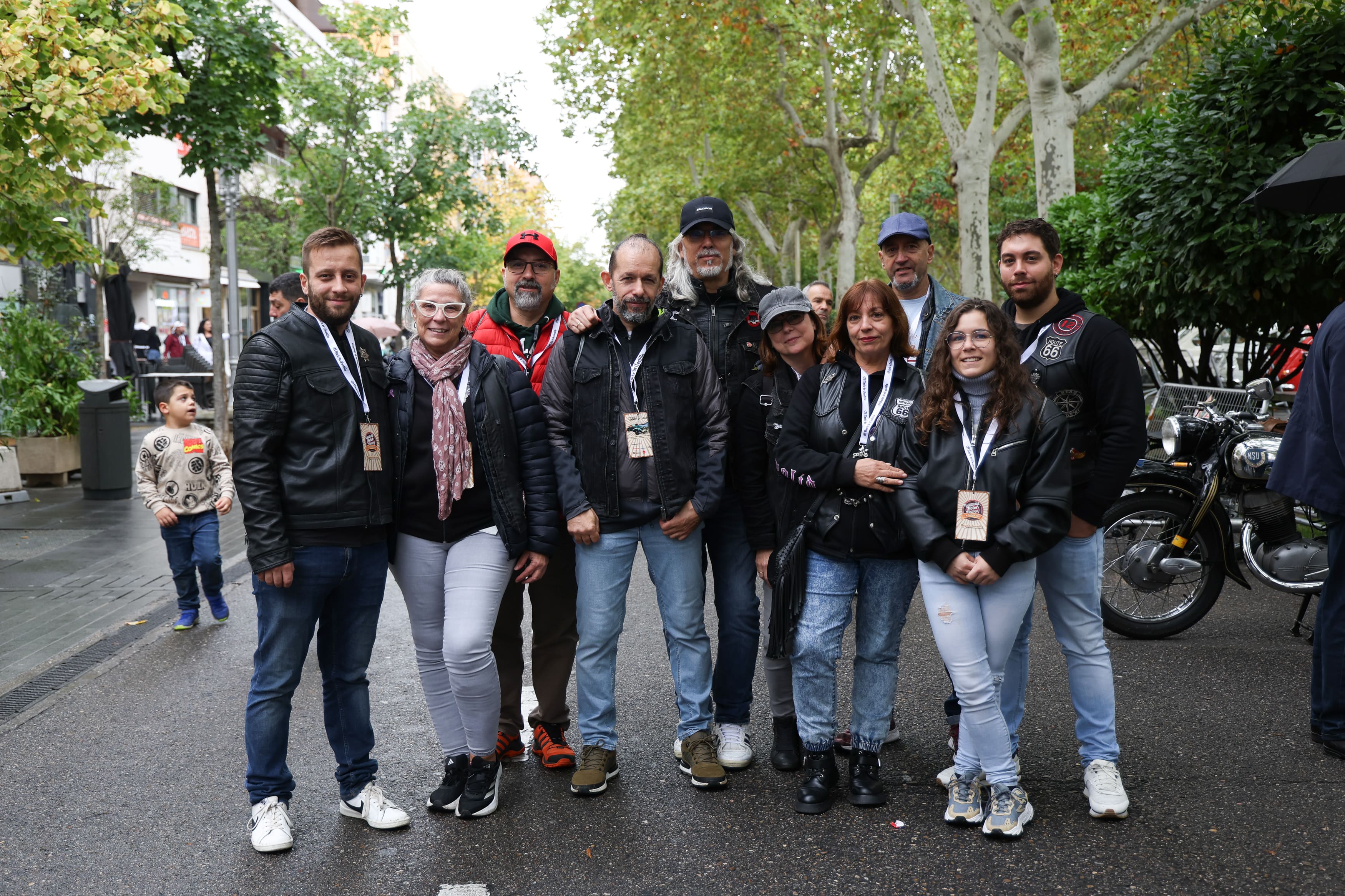 Los Rock on Wheels colaboraron un año más con la organización.