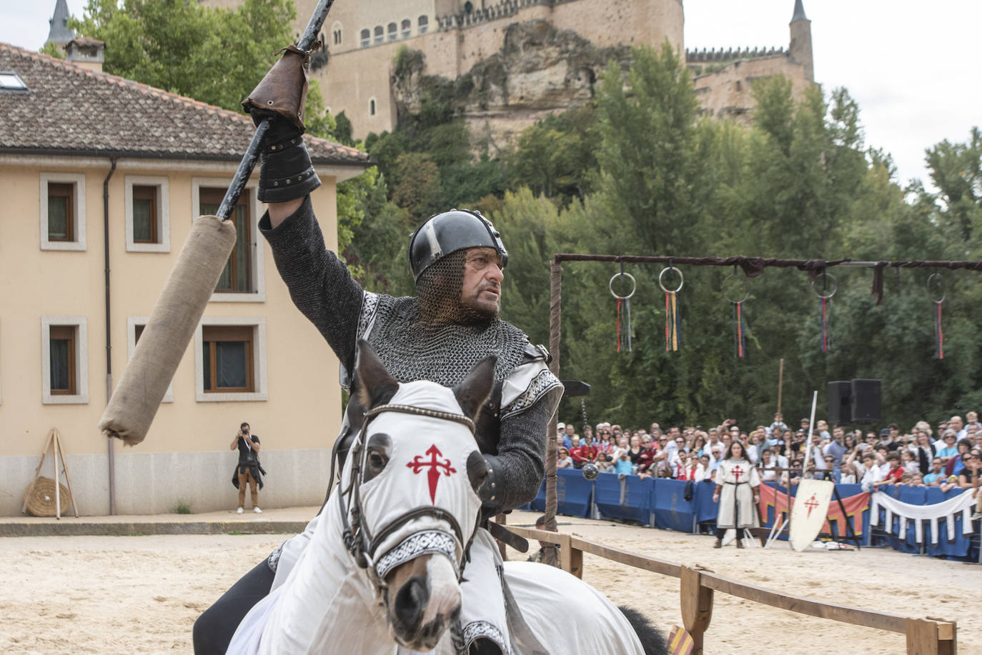 Fotografías del torneo medieval a los pies del Alcázar