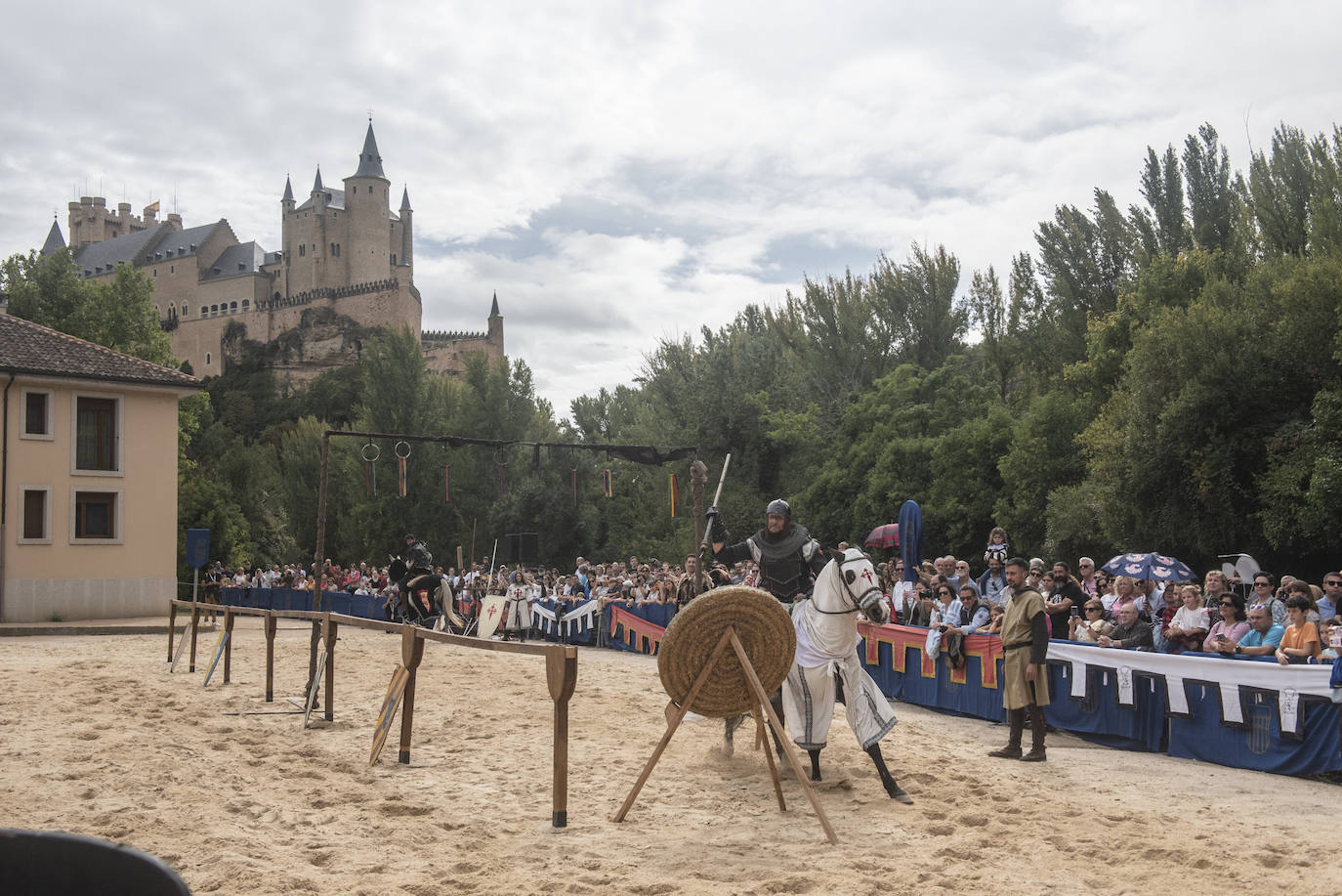 Fotografías del torneo medieval a los pies del Alcázar