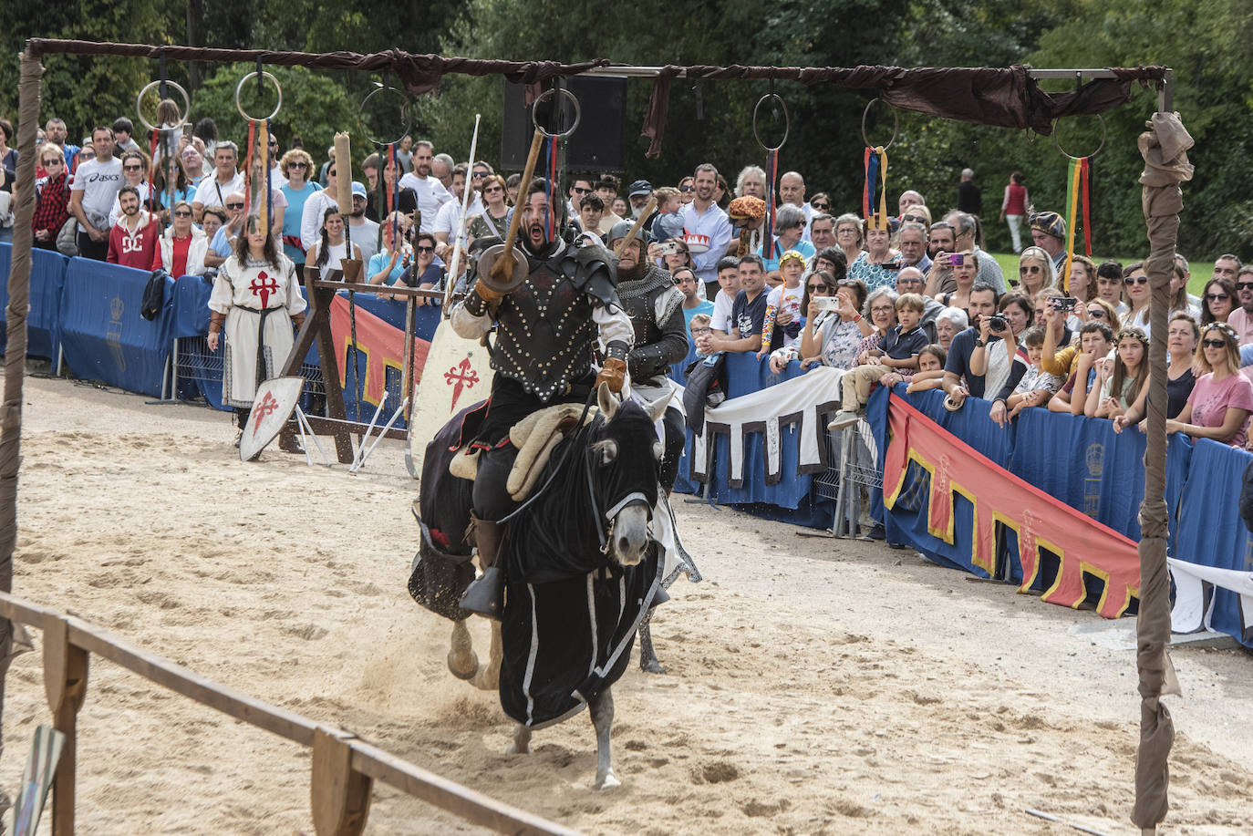 Fotografías del torneo medieval a los pies del Alcázar