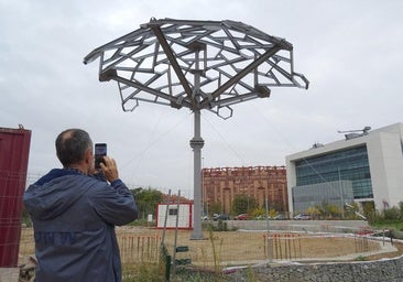 El gran puzle de la geoda comienza a tomar forma en la futura plaza León de la Riva