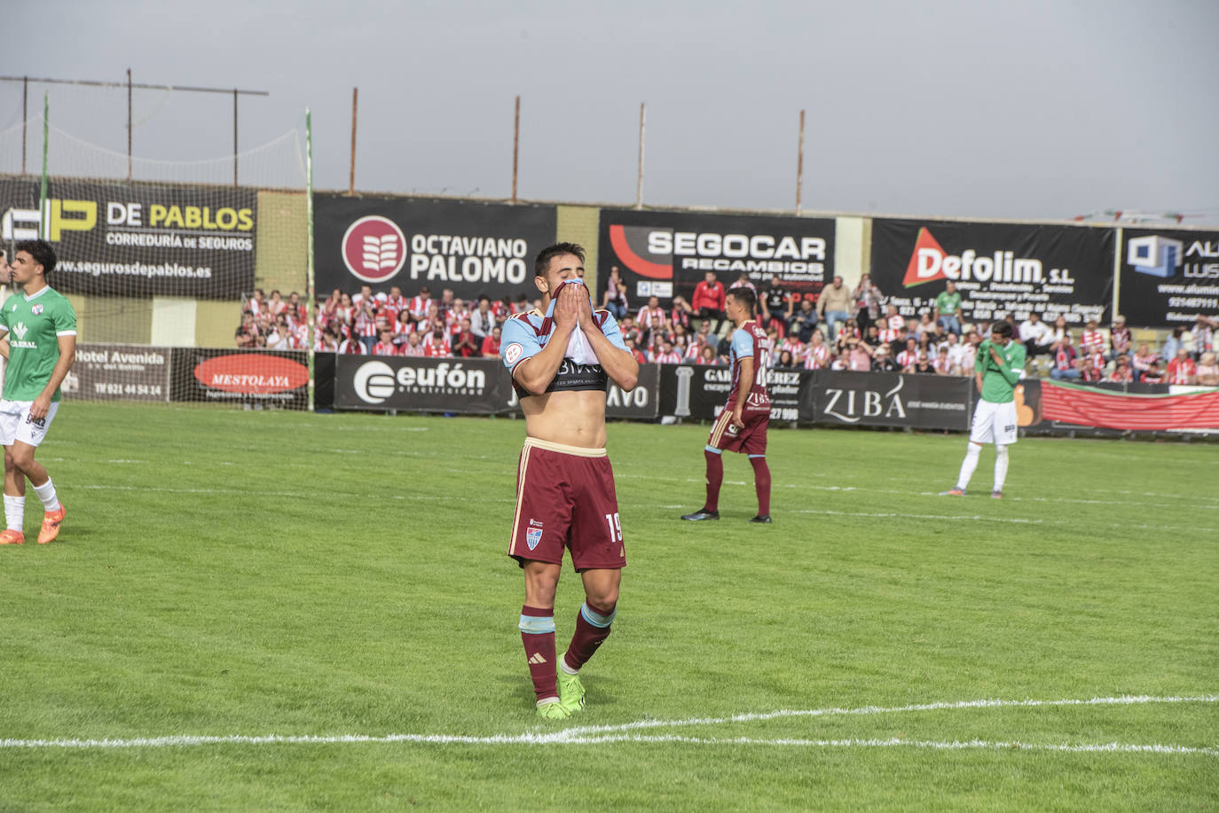 Fotografías del partido entre la Segoviana y el Zamora (1 de 2)