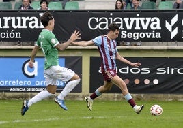 Partido entre la Gimnástica Segoviana y el Zamora