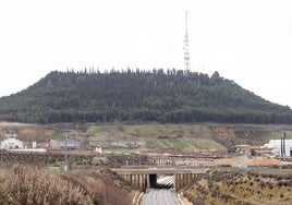 Imagen del Cerro de San Cristóbal.