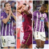 Los delanteros del Real Valladolid ni marcan ni tiran a puerta