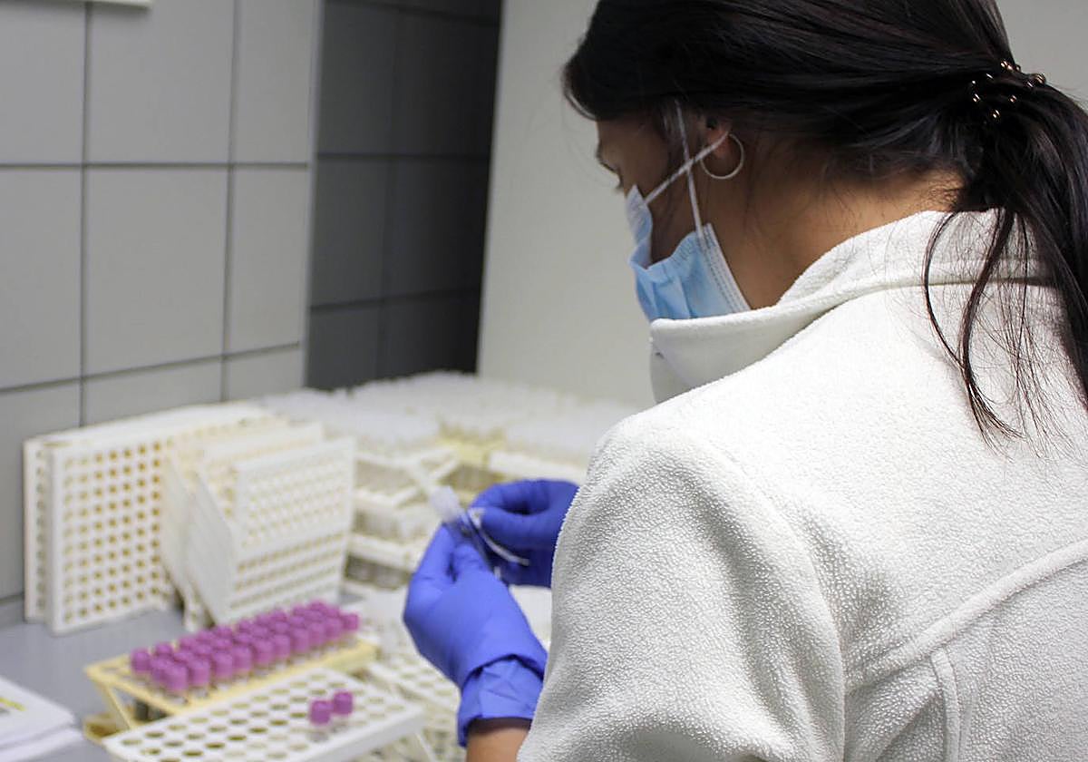 Laboratorio del Hospital General de Segovia.